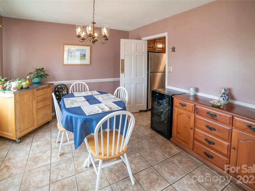 3154 Frank Whisnant Road, Morganton, NC 28655.  MLS# CAR4227309, YatesRealty ID 3813. Dining Room