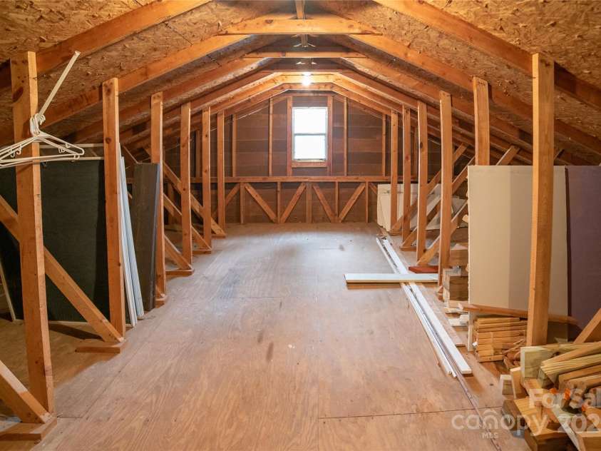 3154 Frank Whisnant Road, Morganton, NC 28655.  MLS# CAR4227309, YatesRealty ID 3813. Garage Storage Room 1