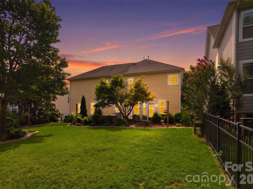 1507 Belmont Stakes Avenue, Indian Trail, NC 28079.  MLS# CAR4405383, YatesRealty ID 38137. Expansive & Private Rear Yard