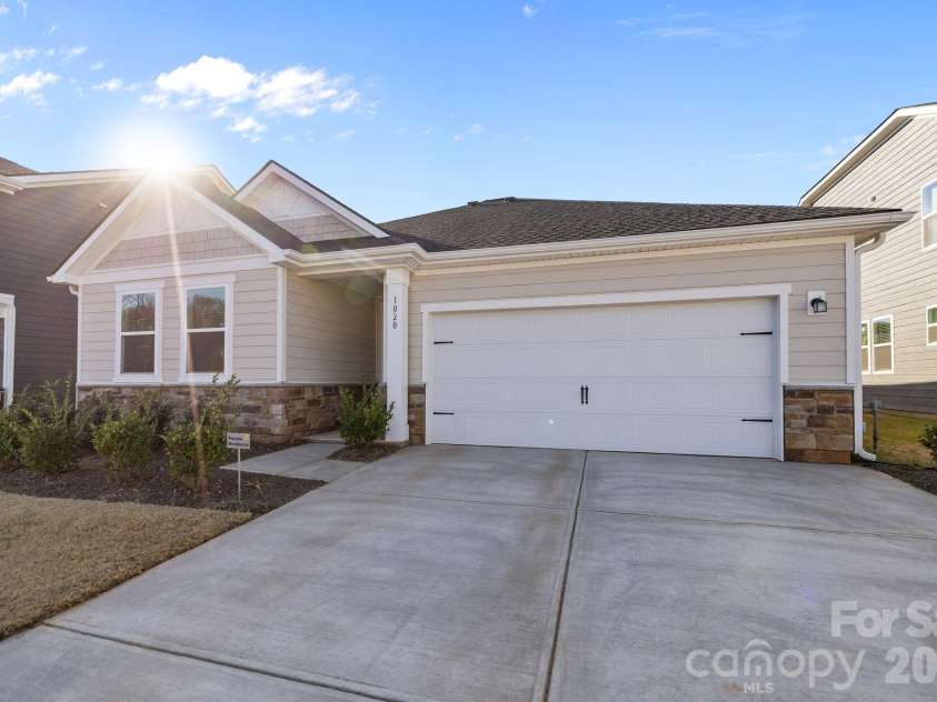 1020 Farm Branch Road, Indian Trail, NC 28079.  MLS# CAR4335793, YatesRealty ID 3814. 