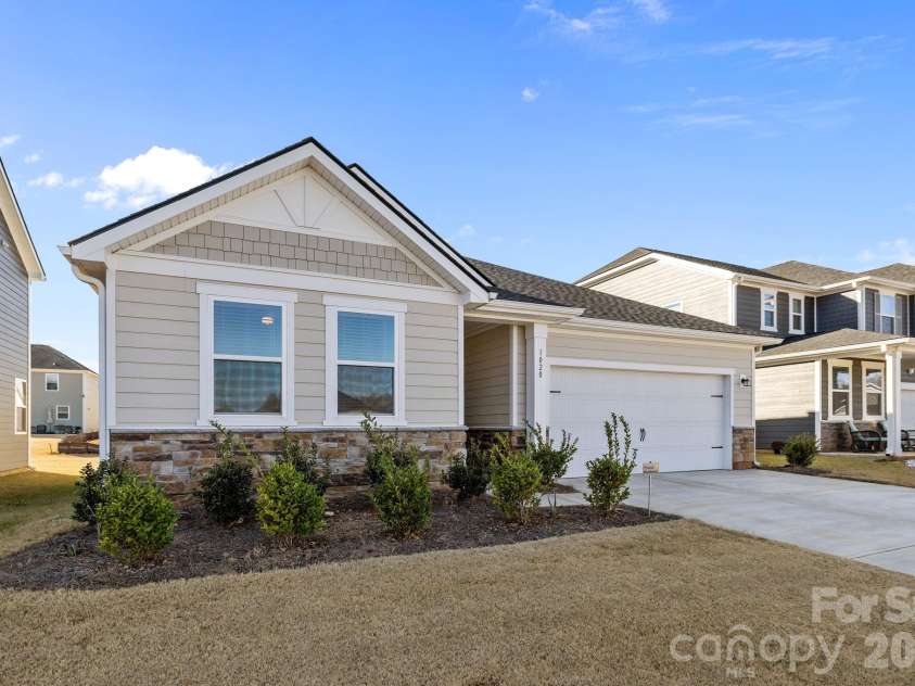 1020 Farm Branch Road, Indian Trail, NC 28079.  MLS# CAR4335793, YatesRealty ID 3814. 