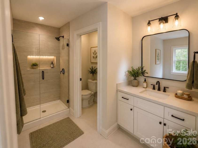 548 Carolyn Lane, Charlotte, NC 28213.  MLS# CAR4405325, YatesRealty ID 38148. Virtually Staged