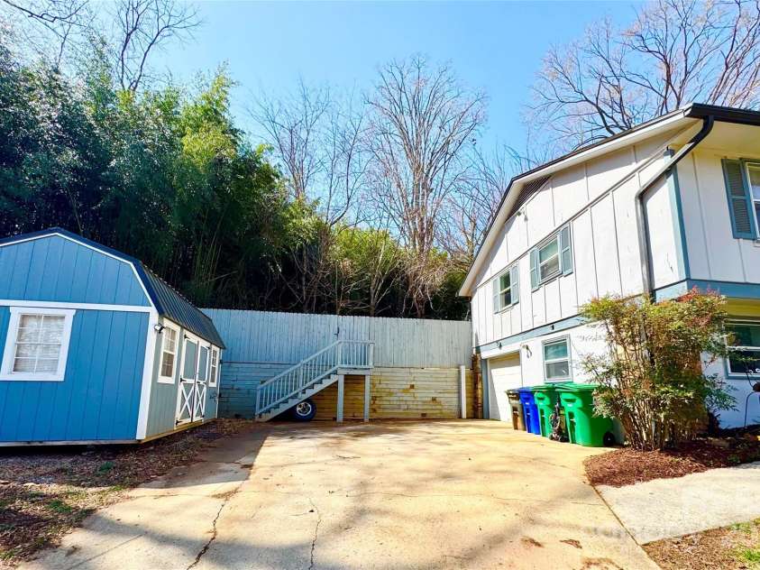 1 Spring Valley Drive, Arden, NC 28704.  MLS# CAR4234949, YatesRealty ID 3815. Large storage shed has electricity