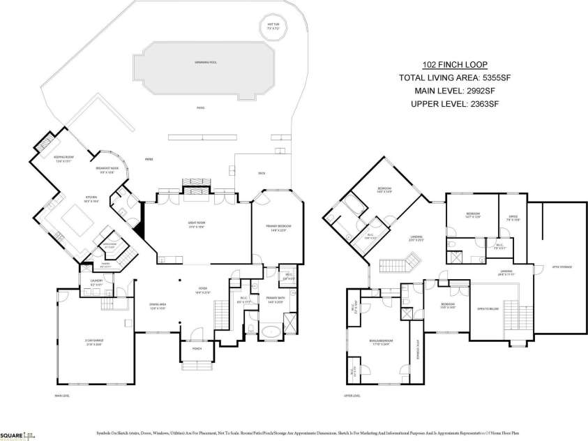 102 Finch Loop, Fort Mill, SC 29715.  MLS# CAR4394123, YatesRealty ID 38168. 