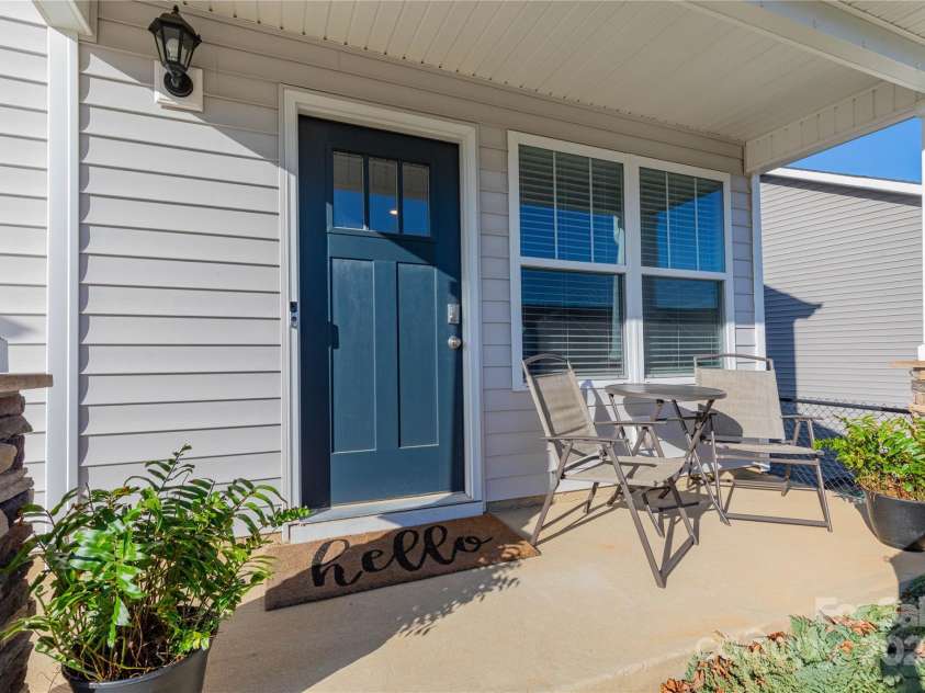 39 Benedict Lane, Weaverville, NC 28787.  MLS# CAR4208011, YatesRealty ID 3817. Front Porch