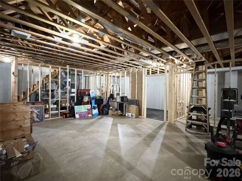 3430 Tranquil Hills Drive, Lenoir, NC 28645.  MLS# CAR4402608, YatesRealty ID 38174. Basement
