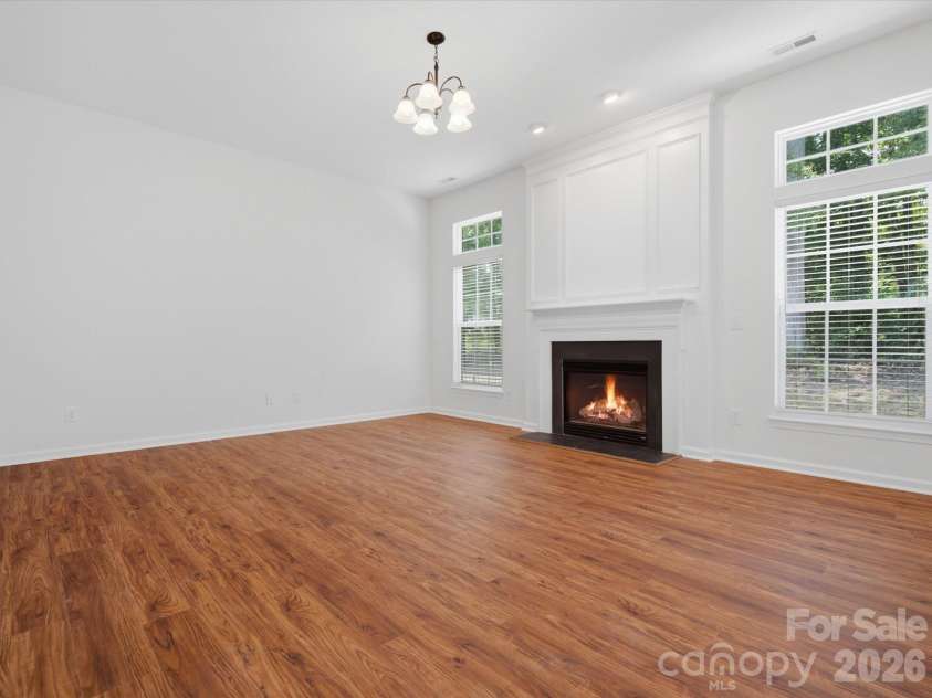 2007 Rosewater Lane, Indian Trail, NC 28079.  MLS# CAR4403255, YatesRealty ID 38180. Cozy Fireplace