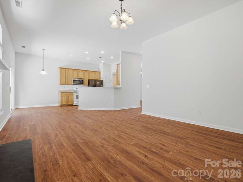 2007 Rosewater Lane, Indian Trail, NC 28079.  MLS# CAR4403255, YatesRealty ID 38180. Open Floor Plan