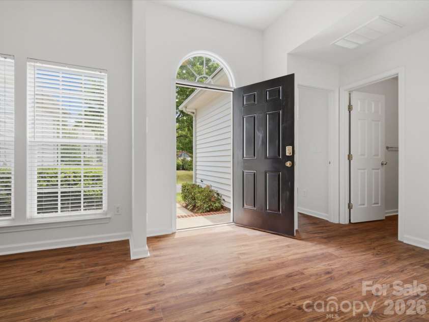 2007 Rosewater Lane, Indian Trail, NC 28079.  MLS# CAR4403255, YatesRealty ID 38180. Open Foyer