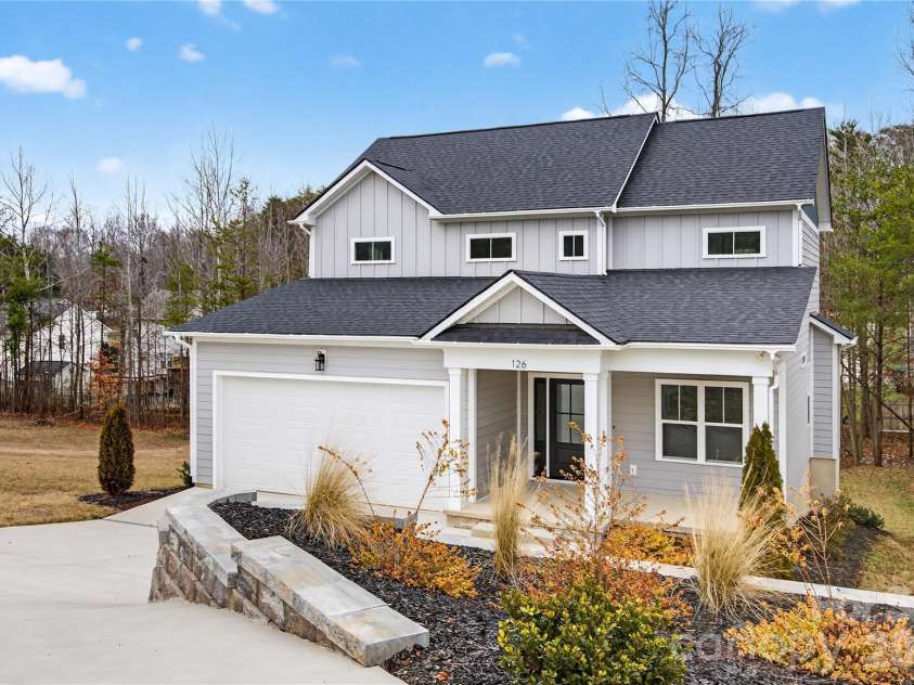 126 Meadow Glen Drive, Troutman, NC 28166.  MLS# CAR4340501, YatesRealty ID 3819. New construction, custom-built home featuring quality craftsmanship, modern design and thoughtful details throughout.