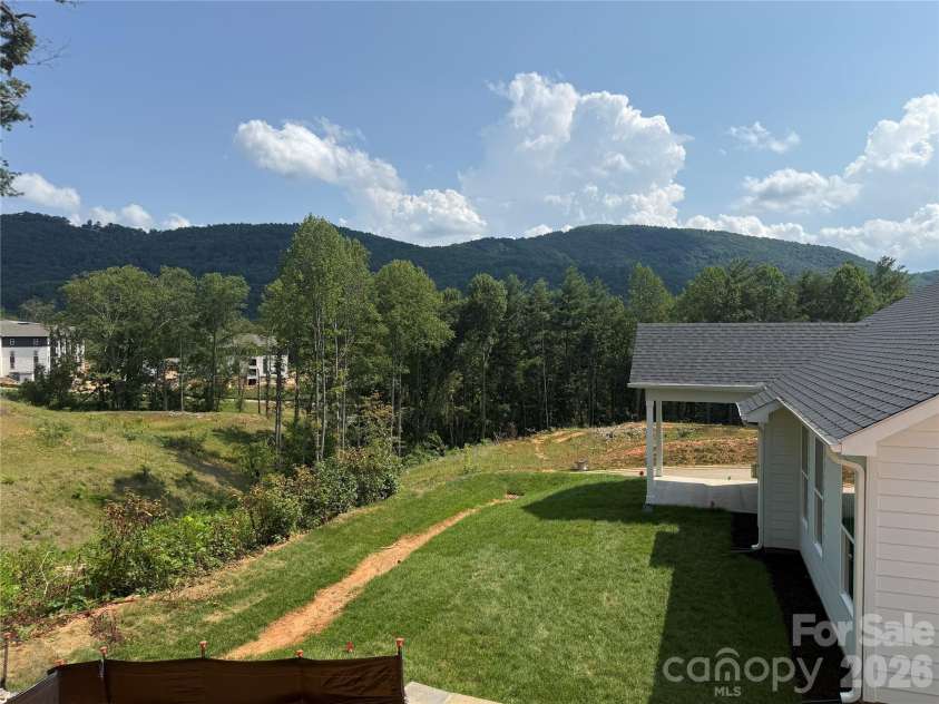 237 Smokey Holler Drive, Asheville, NC 28803.  MLS# CAR4403865, YatesRealty ID 38196. View from back porch!