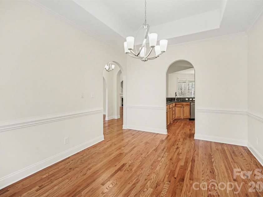 3837 Granite Street, Terrell, NC 28682.  MLS# CAR4334408, YatesRealty ID 3820. Dining Room with direct access to kitchen & front foyer