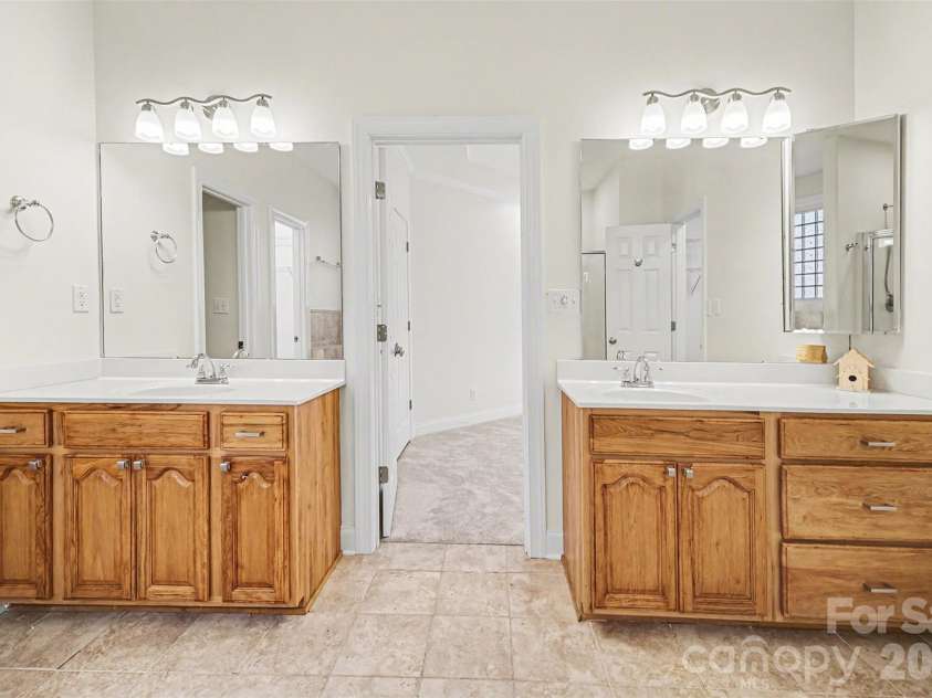 3837 Granite Street, Terrell, NC 28682.  MLS# CAR4334408, YatesRealty ID 3820. His & Her vanities
