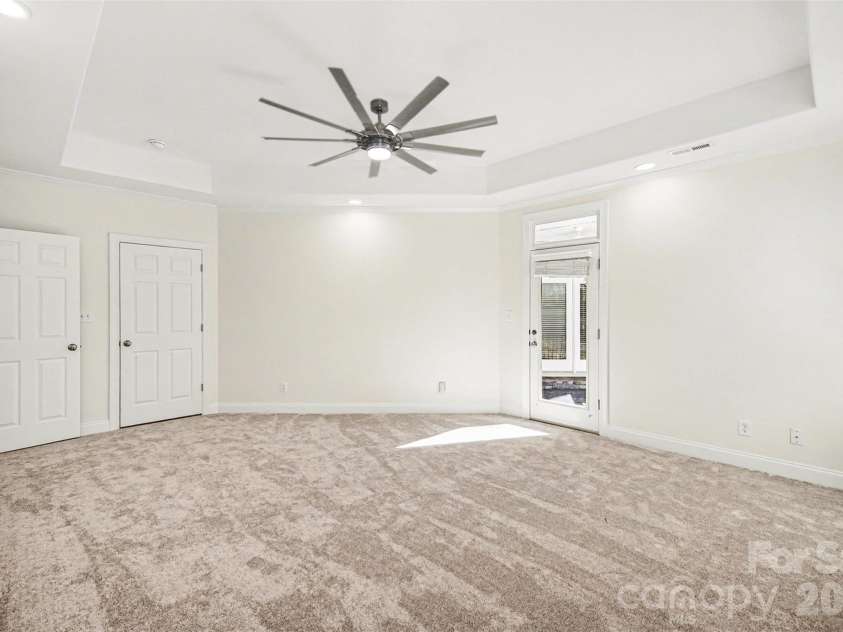 3837 Granite Street, Terrell, NC 28682.  MLS# CAR4334408, YatesRealty ID 3820. Primary BR with trey ceiling featuring recessed lighting
