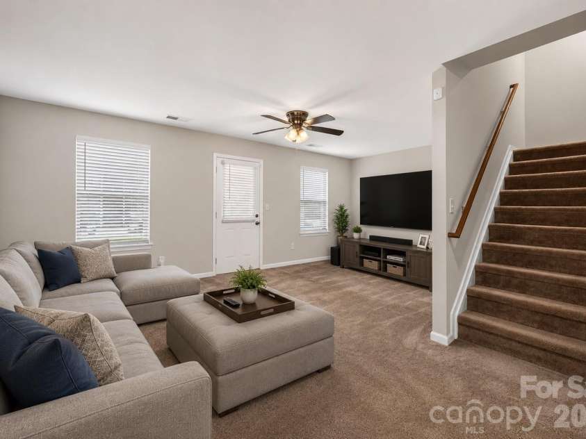 14406 Targert Lane, Charlotte, NC 28278.  MLS# CAR4404473, YatesRealty ID 38206. Basement virtually staged