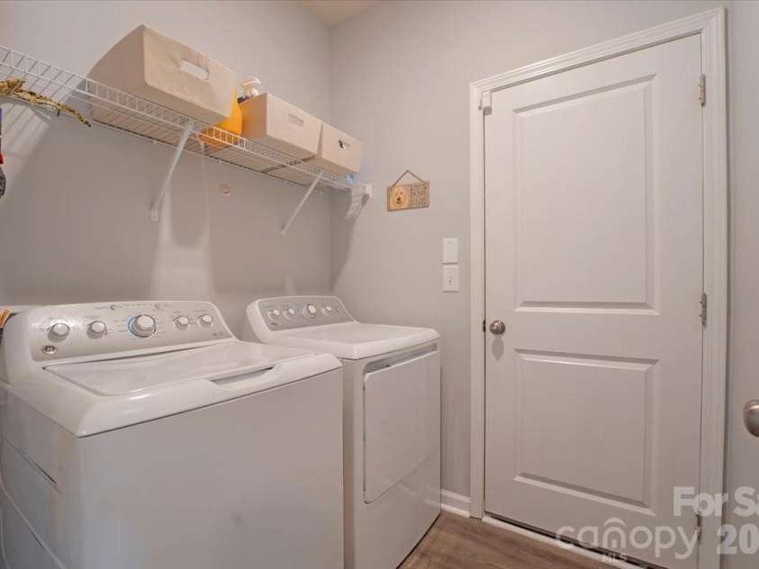 103 Canter Lane, Mooresville, NC 28115.  MLS# CAR4404133, YatesRealty ID 38212. Laundry room