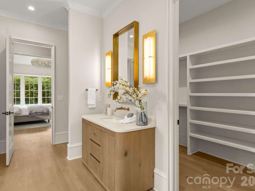 5555 Lansing Drive, Charlotte, NC 28270.  MLS# CAR4395267, YatesRealty ID 38234. Separate closets. Closet 1