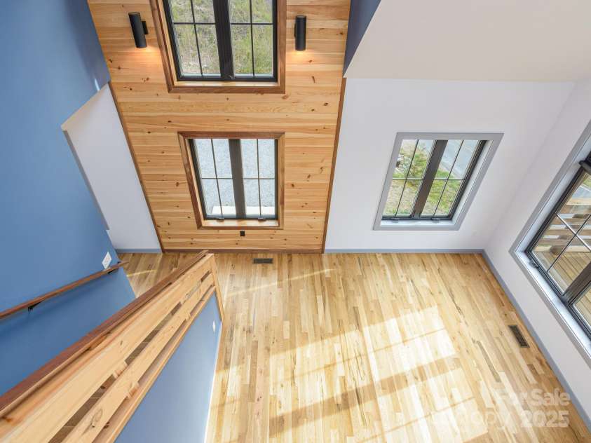 147 Abundance Run, Asheville, NC 28805.  MLS# CAR4240890, YatesRealty ID 3824. View of main floor from upstairs