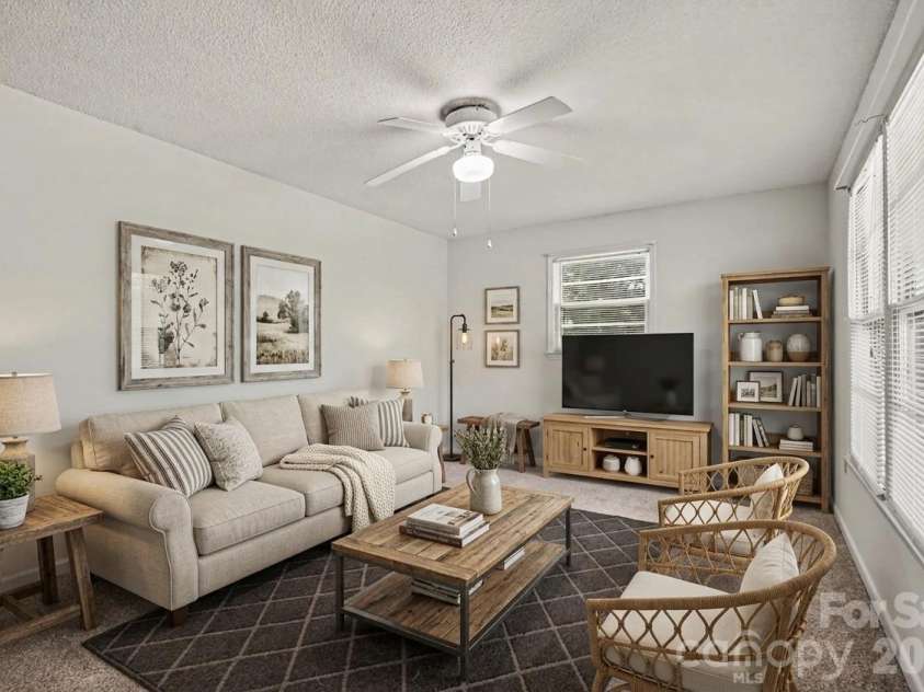 777 Springdale Lane, Gastonia, NC 28052.  MLS# CAR4405447, YatesRealty ID 38240. Virtually staged