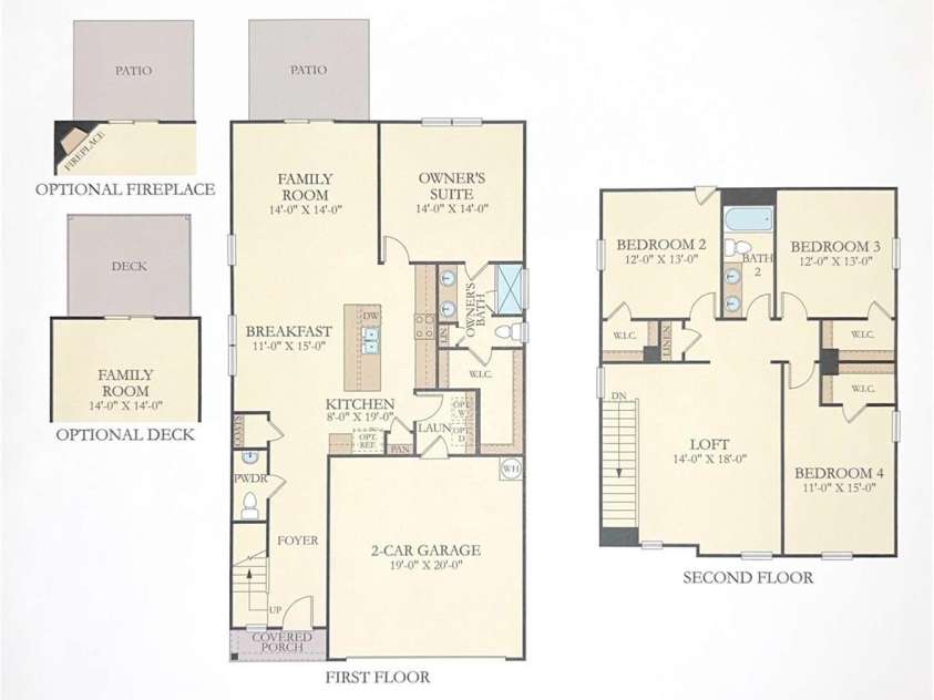 3591 Cerelia Lane, Denver, NC 28037.  MLS# CAR4402086, YatesRealty ID 38241. Floorplan