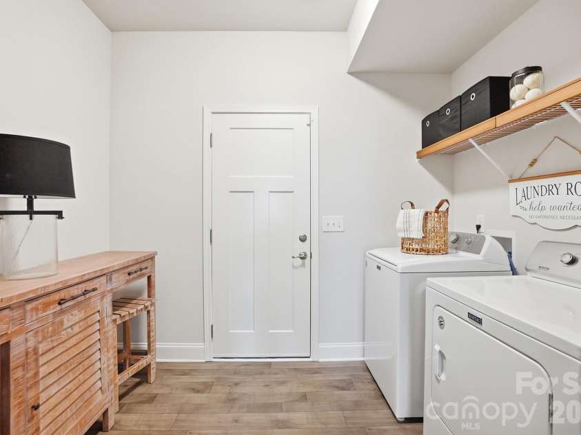 11765 Glenwood Drive, Locust, NC 28097.  MLS# CAR4373388, YatesRealty ID 38249. Laundry Room
