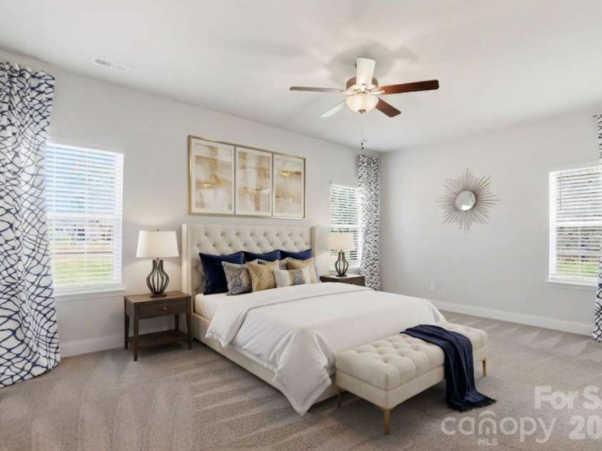 11765 Glenwood Drive, Locust, NC 28097.  MLS# CAR4373388, YatesRealty ID 38249. Primary/Master Suite - Virtually Staged