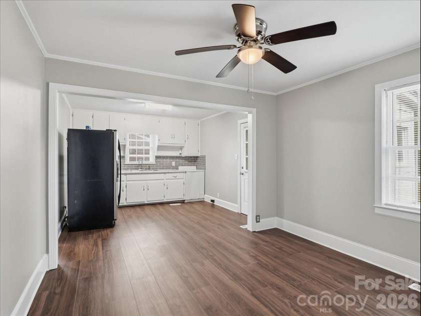 702 Rockwood Drive, Rock Hill, SC 29730.  MLS# CAR4364183, YatesRealty ID 38257. Dining and Kitchen area