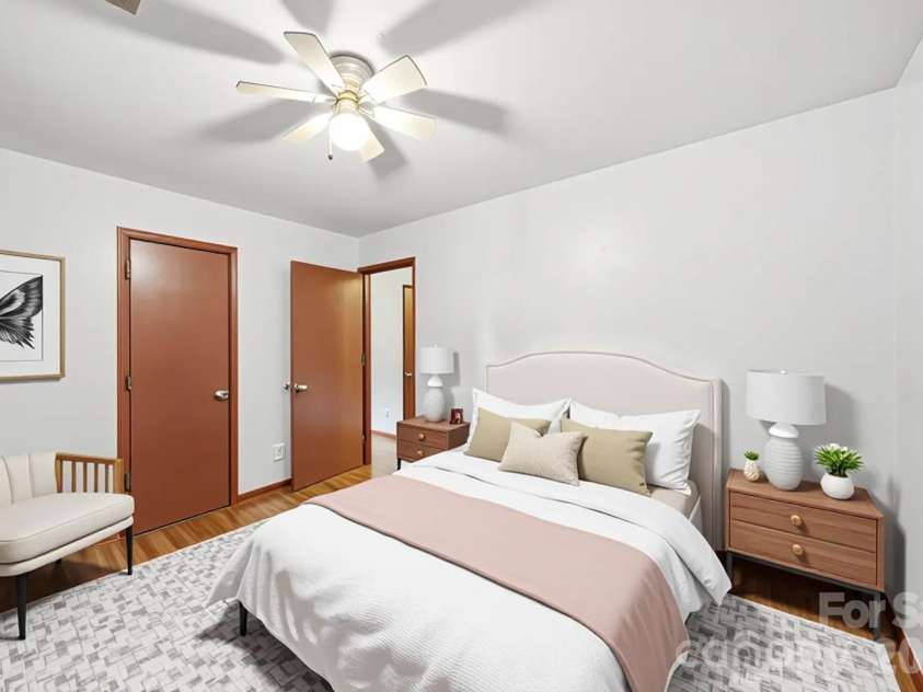 323 Meadowbrook Drive, Matthews, NC 28104.  MLS# CAR4403089, YatesRealty ID 38259. Bed Room 1(virtual staging)