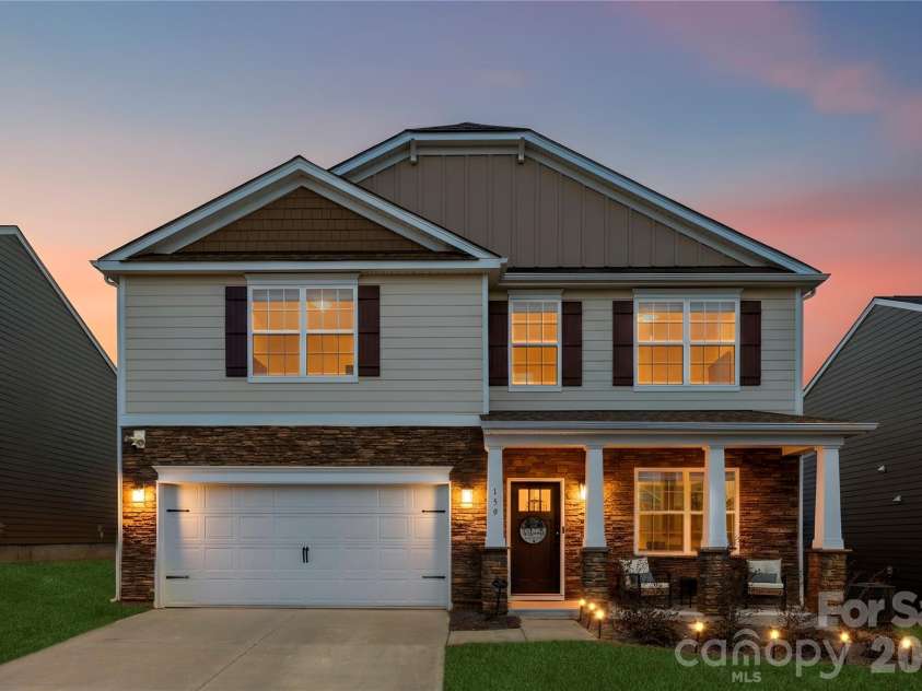 159 Calvin Creek Drive, Troutman, NC 28166.  MLS# CAR4349085, YatesRealty ID 3828. 