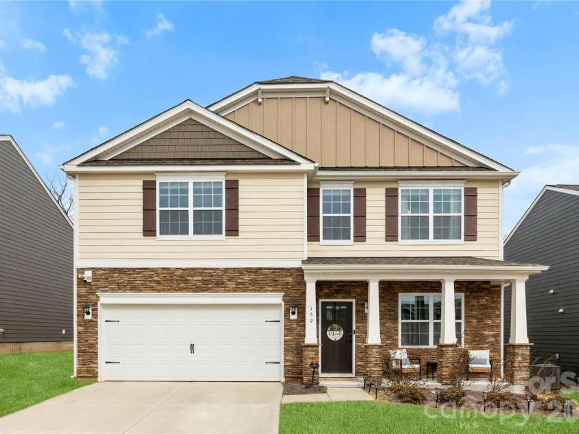 159 Calvin Creek Drive, Troutman, NC 28166.  MLS# CAR4349085, YatesRealty ID 3828. 