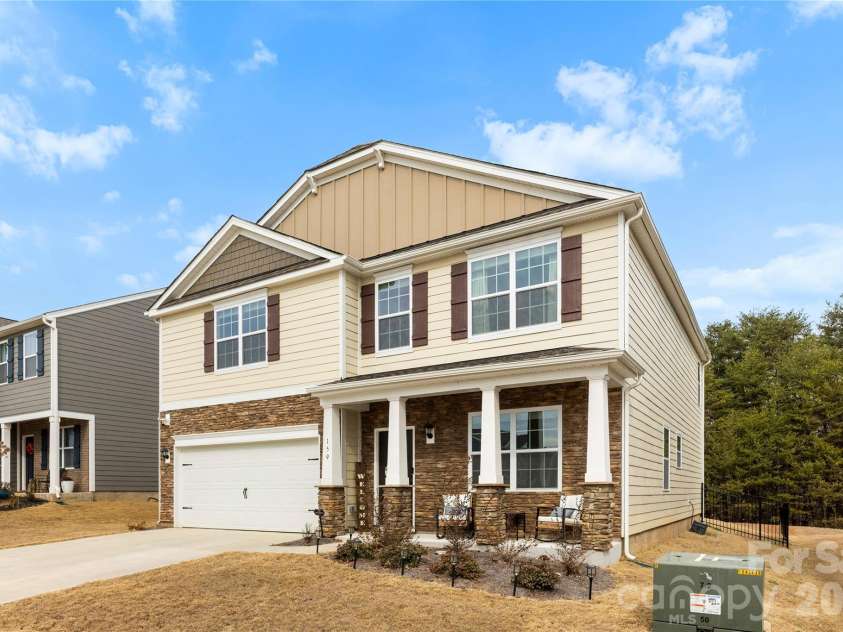 159 Calvin Creek Drive, Troutman, NC 28166.  MLS# CAR4349085, YatesRealty ID 3828. 