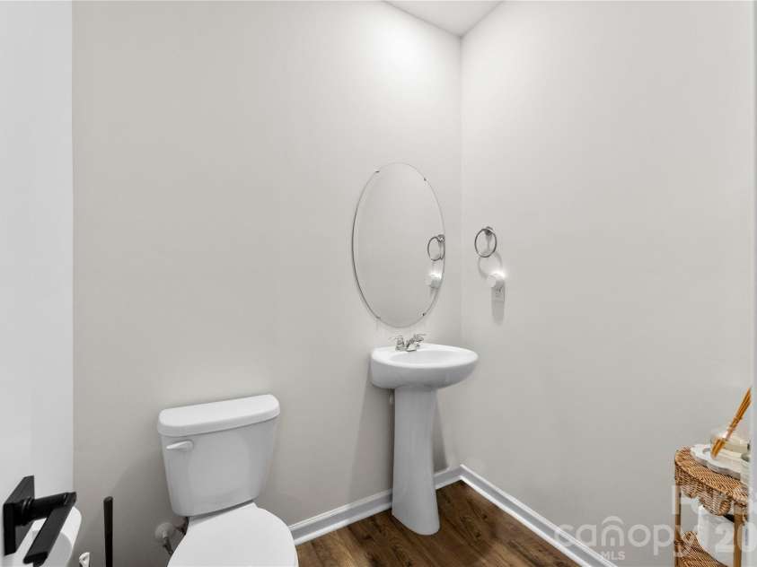 159 Calvin Creek Drive, Troutman, NC 28166.  MLS# CAR4349085, YatesRealty ID 3828. Half Bath