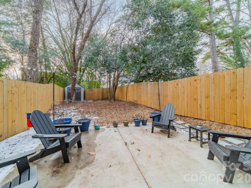 608 Ambassador Street, Charlotte, NC 28208.  MLS# CAR4342257, YatesRealty ID 3829. Outdoor Patio 