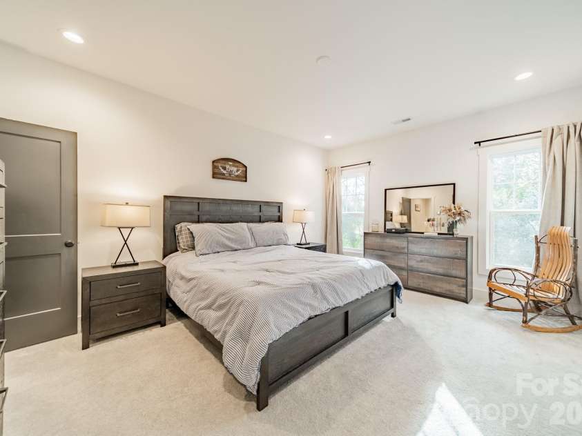 608 Ambassador Street, Charlotte, NC 28208.  MLS# CAR4342257, YatesRealty ID 3829. Primary Bedroom