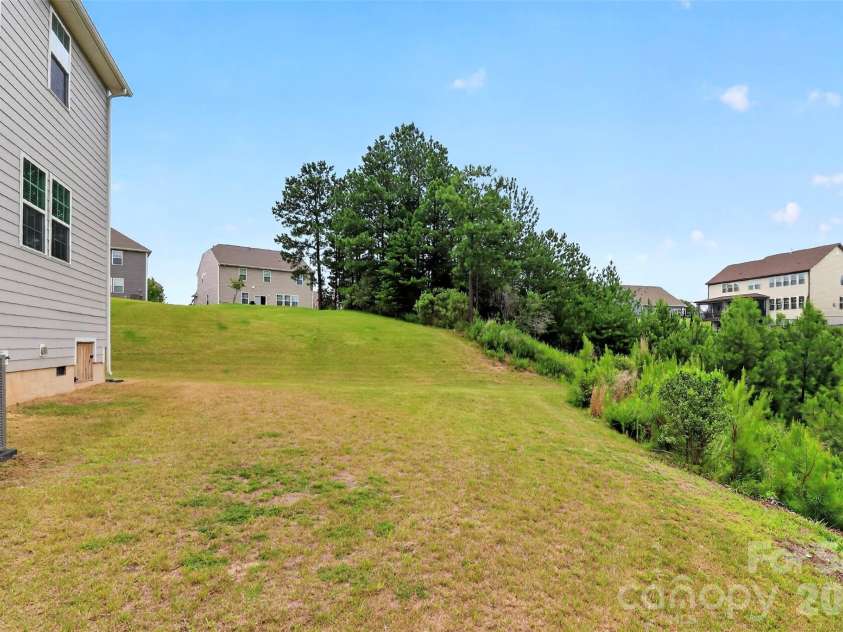 17504 Terryglass Lane, Charlotte, NC 28278.  MLS# CAR4397846, YatesRealty ID 38296. Backyard