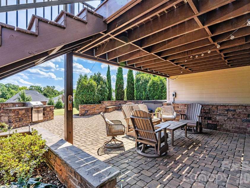 2576 Shanklin Lane, Denver, NC 28037.  MLS# CAR4287690, YatesRealty ID 3830. Additional Patio Seating/Grill View