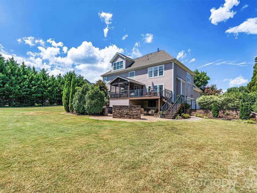 2576 Shanklin Lane, Denver, NC 28037.  MLS# CAR4287690, YatesRealty ID 3830. Back Yard/Focused Rear View 
