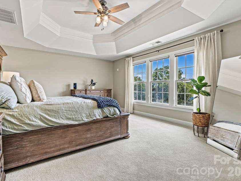 2576 Shanklin Lane, Denver, NC 28037.  MLS# CAR4287690, YatesRealty ID 3830. Primary Bedroom/Window View (Second Floor) 