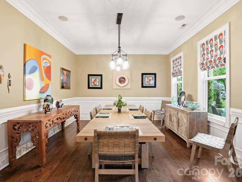 17222 Sulky Plough Road, Charlotte, NC 28277.  MLS# CAR4396583, YatesRealty ID 38305. Dining Room