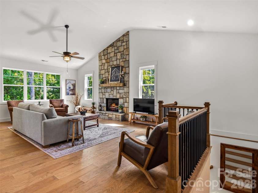 181 Byron Forest Drive, Horse Shoe, NC 28742.  MLS# CAR4400079, YatesRealty ID 38308. Multiple seating areas
