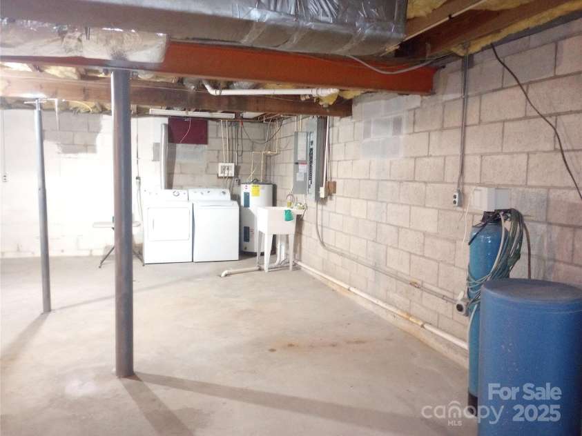 358 Carson Elliott Drive, Marion, NC 28752.  MLS# CAR4240915, YatesRealty ID 3832. Basement