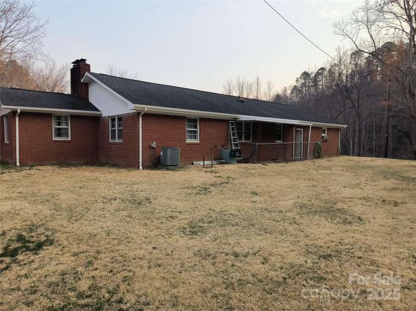 358 Carson Elliott Drive, Marion, NC 28752.  MLS# CAR4240915, YatesRealty ID 3832. Rear of house