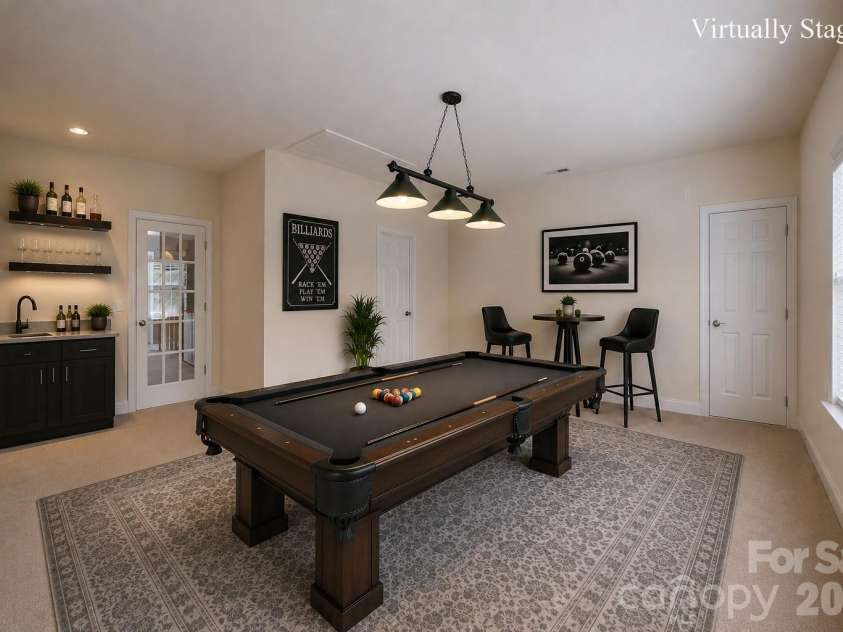 699 Beacontree Court, Concord, NC 28027.  MLS# CAR4403162, YatesRealty ID 38320. Flex Space Virtually Staged
