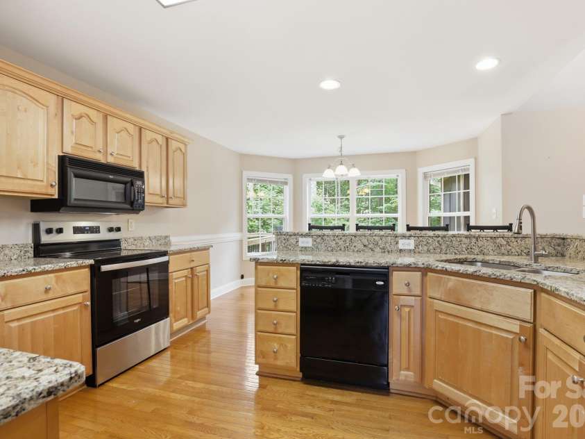 3652 Burton Street, Sherrills Ford, NC 28673.  MLS# CAR4390291, YatesRealty ID 38321. Ample prep space, storage, and pantry for everyday convenience.