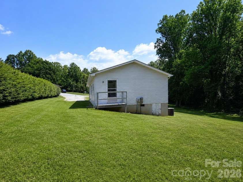 4843 Mayfield Drive, Granite Falls, NC 28630.  MLS# CAR4398784, YatesRealty ID 38352. Yard digitally enhanced.