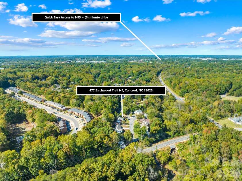 477 Birchwood Trail, Concord, NC 28025.  MLS# CAR4435426, YatesRealty ID 38353. 