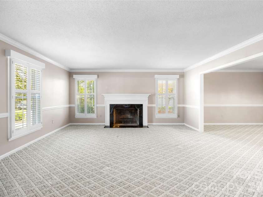 477 Birchwood Trail, Concord, NC 28025.  MLS# CAR4435426, YatesRealty ID 38353. Living Room