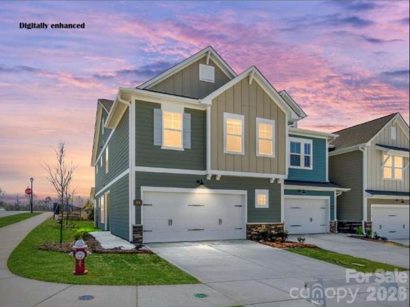 218 Quartz Hill Way, Waxhaw, NC 28173.  MLS# CAR4327162, YatesRealty ID 38355. Bushwick II with 2.5 Car garage