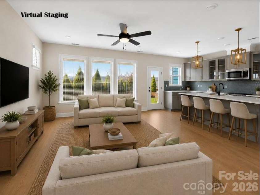 218 Quartz Hill Way, Waxhaw, NC 28173.  MLS# CAR4327162, YatesRealty ID 38355. Virtual staging