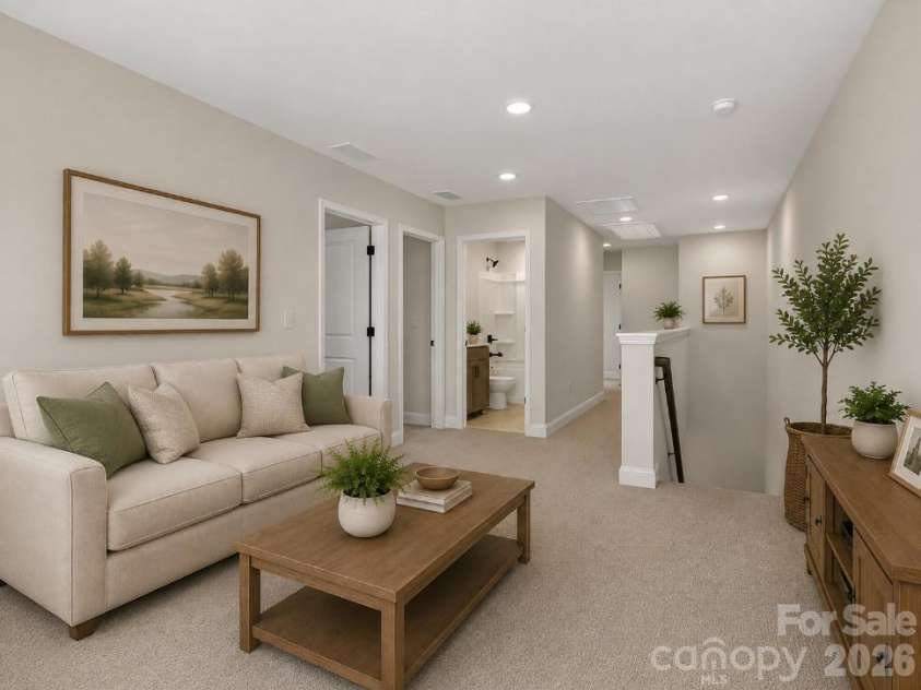 218 Quartz Hill Way, Waxhaw, NC 28173.  MLS# CAR4327162, YatesRealty ID 38355. Virtually staged loft area